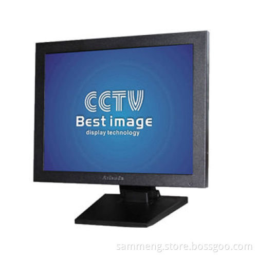 15-inch HD LCD SDI CCTV Monitor for Security Surveillance on Sale, 700cd/m² Brightness